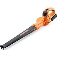 LAWNMASTER MX 24V Cordless Leaf Blower - Orange & Black
