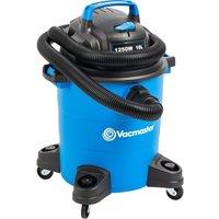 VACMASTER WD18 Cylinder Bagged Vacuum Cleaner - Blue & Black, Blue,White