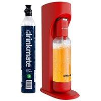 DRINKMATE OmniFizz Carbonated Drinks Maker - Royal Red, Red