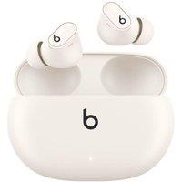 Beats Studio Buds + Wireless Refurbished Bluetooth Noise-Cancelling Earbuds - White (Excellent Condition), White
