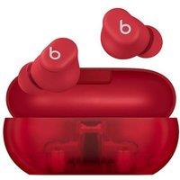 BEATS Solo Buds Wireless Bluetooth Refurbished Earbuds - Transparent Red (Excellent Condition), Red