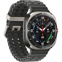 SAMSUNG Galaxy Watch Ultra (2025) LTE with Bixby - Titanium Silver, 47 mm, Silver/Grey