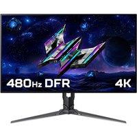 ACER Predator X32X3bmiiphuzx 4K Ultra HD 31.5" OLED Dual-Mode Gaming Monitor - Black, Black