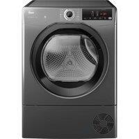HOOVER H-Dry 350 HRE H10N2TBER-80 WiFi-enabled 10 kg Condenser Tumble Dryer - Graphite, Silver/Grey