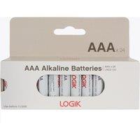 LOGIK LAAA2426 AAA Alkaline Batteries - Pack of 24