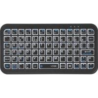 Logik LMINIKB26 Mini Wireless Keyboard - Black, Black