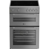 FLAVEL MF60CTS 60 cm Electric Ceramic Cooker - Silver, Silver/Grey