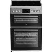 BEKO AeroPerfect FDC6731S 60 cm Electric Ceramic Cooker - Silver, Silver/Grey