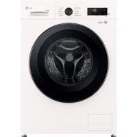 LG X10 Series Direct Drive W4X1095NWK WiFi-enabled 9 kg Washer Dryer - White, White