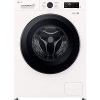 LG X10 Series Direct Drive W4X1085NWK WiFi-enabled 8 kg Washer Dryer - White, White