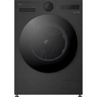 LG VX75 Series AI Direct Drive F4X7513TBB WiFi-enabled 13 kg 1400 Spin Washing Machine - Matte Black, Black
