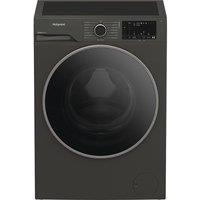 HOTPOINT FabricCare HBCA 93G CARE UK 9 kg 1400 Spin Washing Machine - Manhattan Grey, Silver/Grey