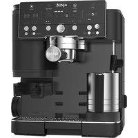 NINJA Luxe Cafe Premier Series ES601UKBK Bean to Cup Coffee Machine - Black, Black