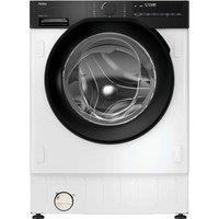 HAIER Series 6 BHA6S69M6DB9J80 Integrated WiFi-enabled 9 kg 1600 Spin Washing Machine, White,Black