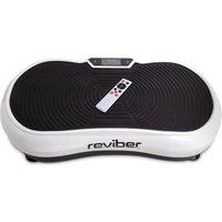 REVIBER Superslim Vibration Plate Exerciser - Black & White, White,Black