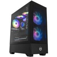 PCSPECIALIST Flux 345 Gaming PC - AMD Ryzen 7, RX 9060 XT, 1 TB SSD, No OS, Black
