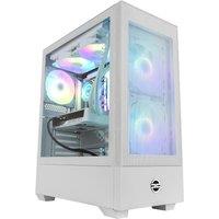 PCSPECIALIST Luna 65 Gaming PC - AMD Ryzen 7, RTX 5060 Ti, 1 TB SSD, No OS, White