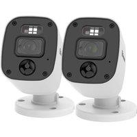SWANN Home SWPRO-2KMQBPK2-EU 2K Add-on Camera - Pack of 2, White