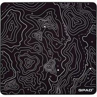 QPAD Edge Poron Mouse Mat - Black & White, Large