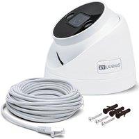 SWANN AdvancedX SWNHD-ADVX5MPD-GL 3K NVR Add-on Security Camera, White