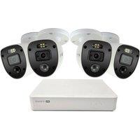 SWANN AdvancedX SWNVK-8ADVX5MP4B 8-channel 3K NVR Security System - 1TB, 4 Cameras, White