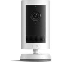 RING Outdoor Cam Plus Battery 2K WiFi Security Camera - White, White
