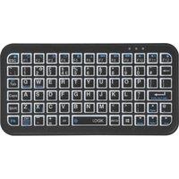 LOGIK LMINIKBI26 Mini Bluetooth Keyboard - Black, Black