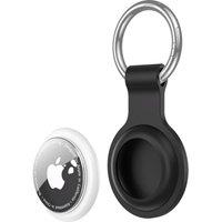 GOJI AirTag Ring Holder - 4 Pack, Black, Black