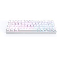 QPAD Flux 65 Model 5 Magnetic Hall Effect Gaming Keyboard - White, White