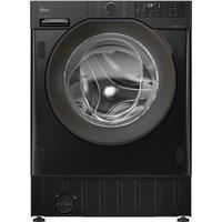 HOOVER H-Wash & Dry 400 BH4S696M6DR9B-80 Integrated WiFi-enabled 9 kg Washer Dryer, Silver/Grey,Black