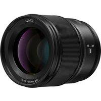 PANASONIC Lumix S S-S85E 85 mm f/1.8 Standard Prime Lens, Black