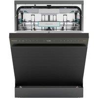 HISENSE HS673A90BXUK Full-size WiFi-enabled Dishwasher - Black, Black