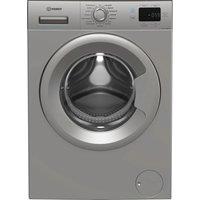 INDESIT Push&Go IP 946S PUSH&GO UK 9 kg 1400 Spin Washing Machine - Silver, Silver/Grey