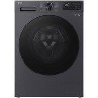 LG VX50 Series Counter-Depth MAX F2X50S9TBB WiFi-enabled 9 kg 1200 Spin Washing Machine - Matte Black, Black
