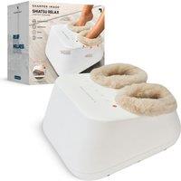 SHARPER IMAGE Shiatsu Foot Massager - White