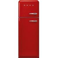 Smeg FAB30LRD6UK 70/30 Fridge Freezer - Red, Red
