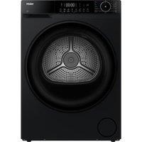 HAIER X Series 5 HD90-D357BU1-UK WiFi-enabled 9 kg Heat Pump Tumble Dryer - Black, Black