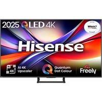 65" HISENSE A7Q QLED 4K Smart AI TV with Freely - 65A7QTUK, Black