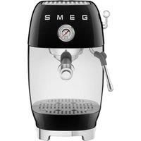 SMEG ECF03BLUK Coffee Machine - Black, Black