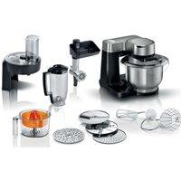 BOSCH 7-in-1 MUMS2VM40 Kitchen Machine Stand Mixer - Black, Black,Silver/Grey