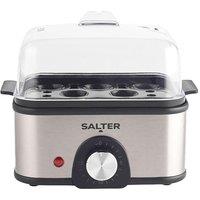 SALTER SALTER ASPEN EGG STEAMR, Silver/Grey