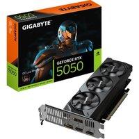 GIGABYTE GeForce RTX 5050 8 GB Low Profile OC Graphics Card, Black