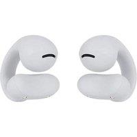 HAPPY PLUGS Clip Wireless Bluetooth Noise-Cancelling Earbuds - White, White