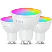 NANOLEAF Essentials Matter Smart Multicolour LED Spot Light Bulb - GU10, Pack of 3