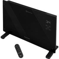 Russell Hobbs PRRARH40024 Glass Panel Heater - Black, Black