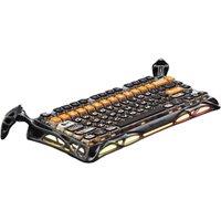 GRAVASTAR Mercury K1 Pro Wireless Mechanical Gaming Keyboard - Cyberflare, Purple,Blue,Black