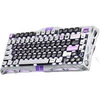 GRAVASTAR Mercury V75 Mechanical Gaming Keyboard - Mecha Grey, Silver/Grey
