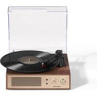 CROSLEY Miles Belt Drive Bluetooth Turntable - Walnut, Brown