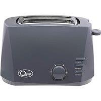 QUEST 34920 2-Slice Toaster - Grey, Silver/Grey