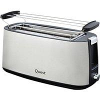 QUEST 34620 4-Slice Toaster - Stainless Steel, Stainless Steel